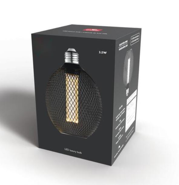 metal grid light
