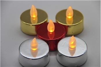 Chrome Small Tea Lamp