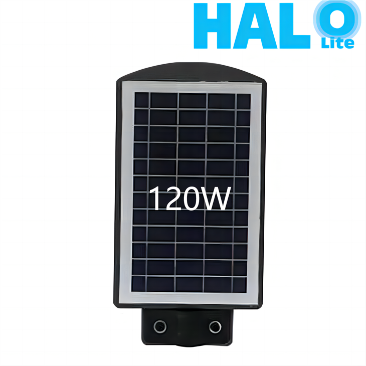 Halolite 120W 1200lm Waterproof With Remote Control Outdoor Solar LED Street Light